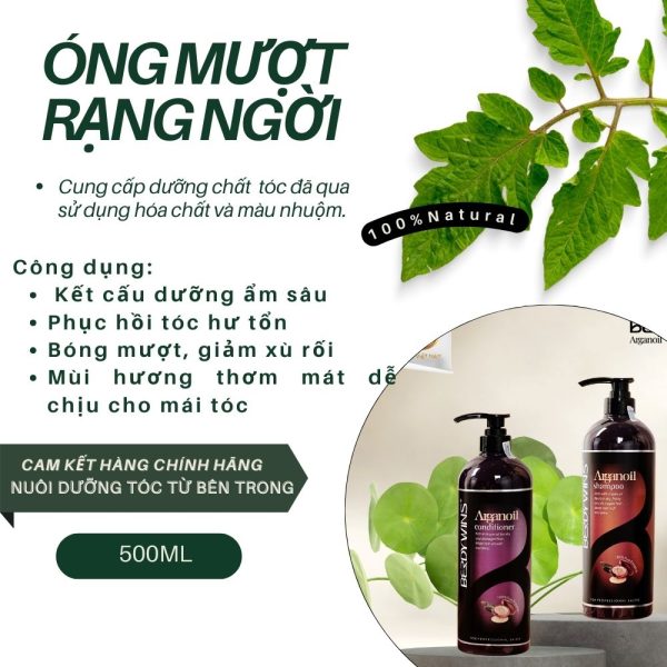 Dầu gội  Arganoil BERDYWINS - 500ml - Image 3