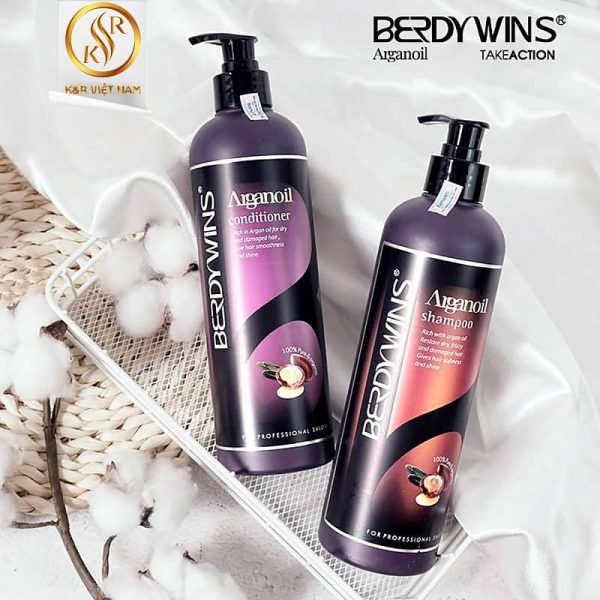 Bộ gội xả Arganoil Berdywins 1000ml - Image 11